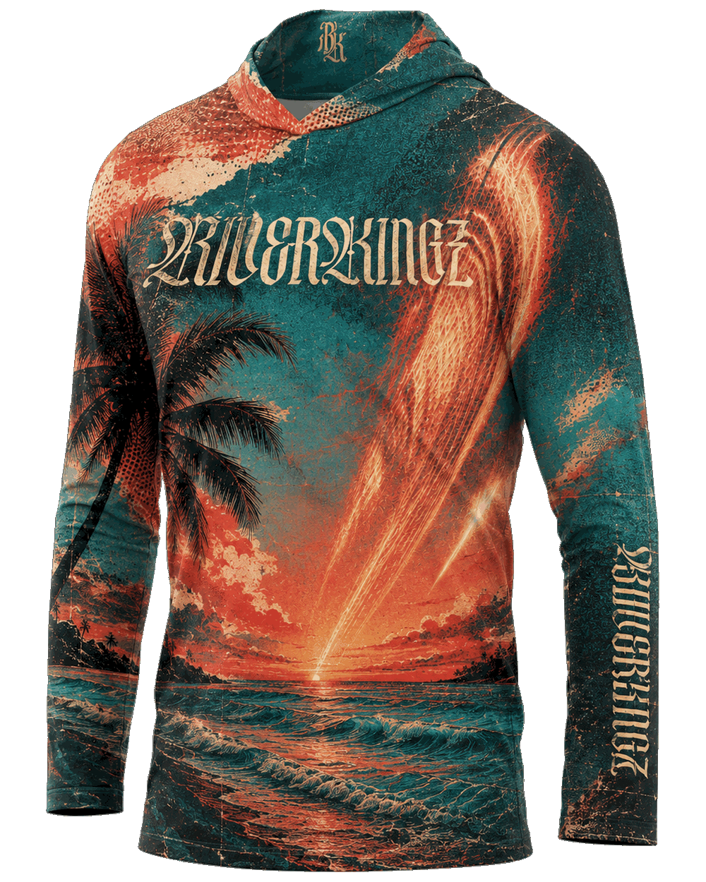 Sunset hooded sun shirt